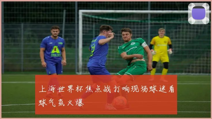 上海世界杯焦点战打响现场球迷看球气氛火爆